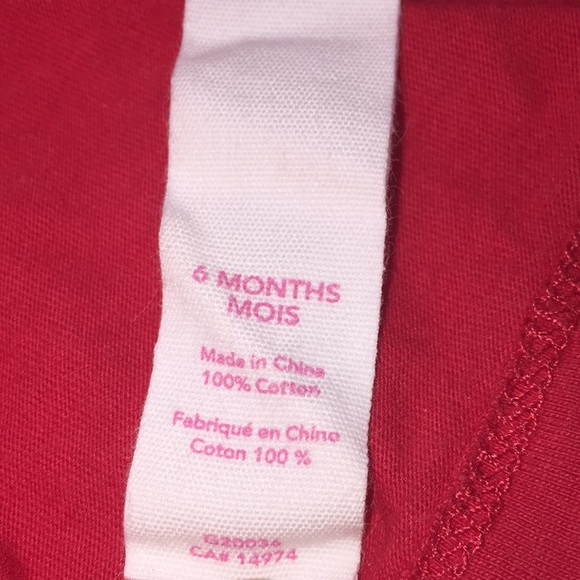 OshKosh B’Gosh “I Love Canada” Girls T-Shirt 6M - Picture 5 of 8